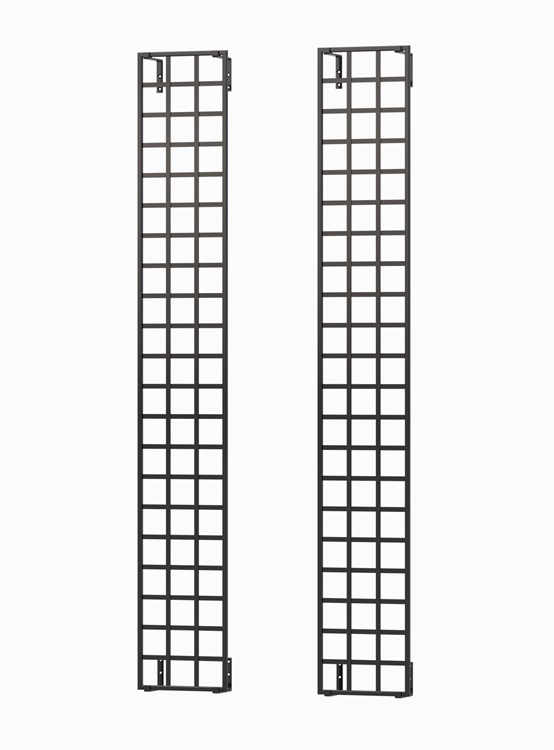 classic-garden-bauhaus-rankgitter-schmal-schwarz-200-cm-2er-set image 1
