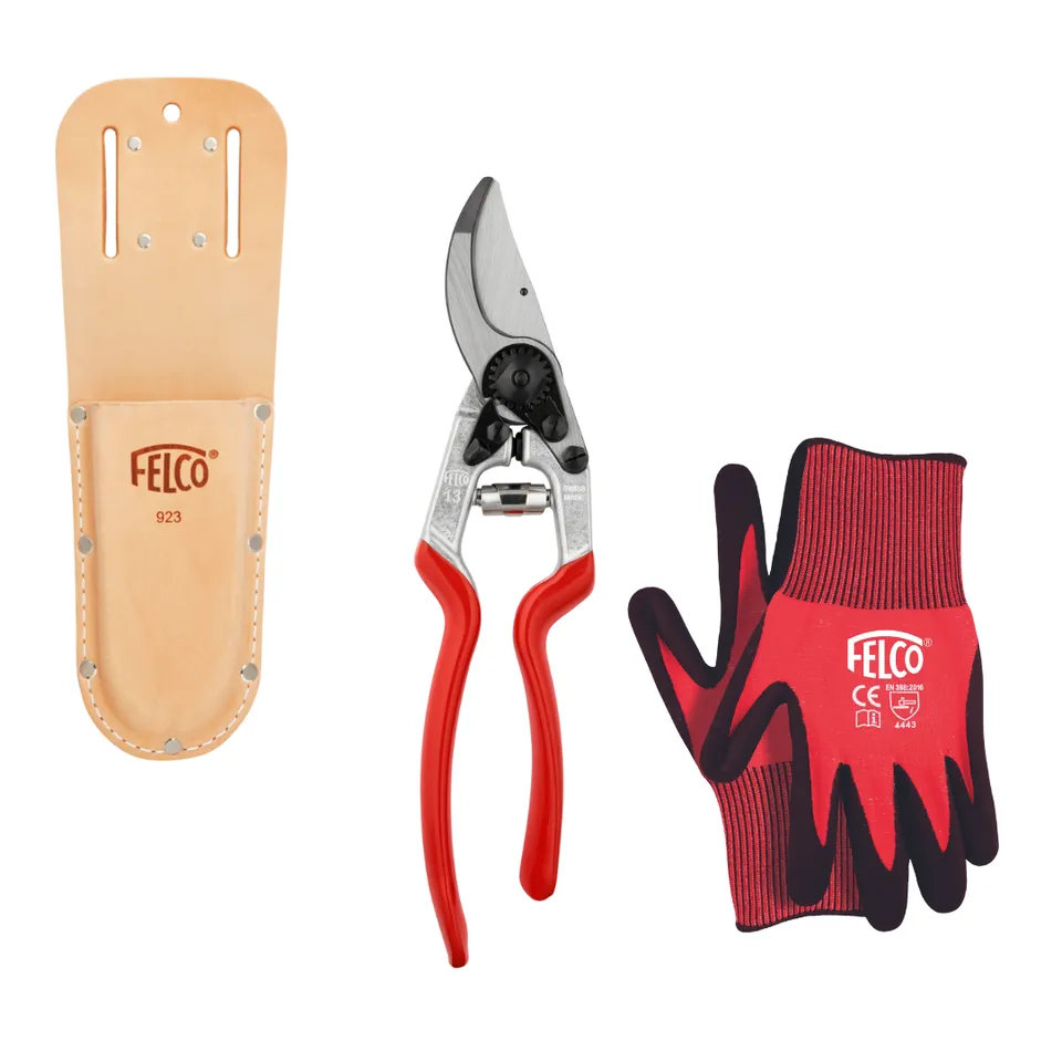felco-essential-pack-xl-gartenscheren-set-mit-handschuhen image 1